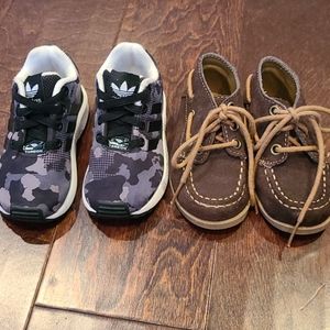 Adidas and Janie and Jack toddler shoes